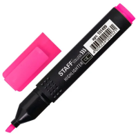 Текстовыделитель Staff Stick розовый, 1-4мм, скошенный наконечник