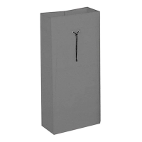 Мешок для уборочных тележек 00003650 120л, серый, пластифицированный