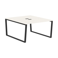 Стол 2-х местный EVWST 1316 Ясень Траун/Черный 1360х1606х750 EDIS