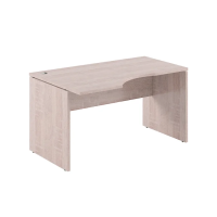 Стол прямой Skyland Xten XCET 169, эргономичный, левый, дуб сонома, 1600х900х750мм