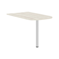 Брифинг - приставка XB 127 Сосна Эдмонт/Алюминий 1200х700х750 XTEN