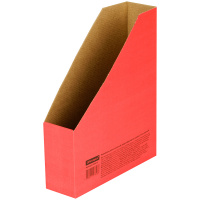Накопитель для бумаг вертикальный Officespace А4, 75мм, красный