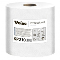 Бумажные полотенца Veiro Professional Comfort KP210, в рулоне с центральной вытяжкой, 200м, 1 слой,