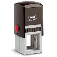 Оснастка для квадратной печати Trodat Printy 30х30мм, черная, 4923