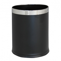 Корзина для мусора Merida Optimum 10л, черная, KSC103
