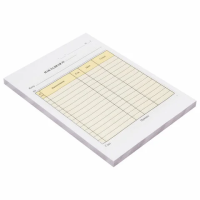 Накладная 2-слойная самокопирующаяся, А5 151х208 мм, КОМПЛЕКТ 5 книжек по 50 шт., STAFF, 130287