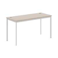 Стол письменный СП-3.1S Мокачино/Алюминий 1400х600х755 IMAGO-S
