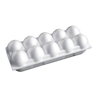Контейнер для яиц Компания Протэк UE-10 Эконом, белый, 100шт/уп