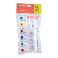 Удлинитель Старт без заземления 3 розетки, 1.5м