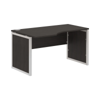 Стол эргономичный XQPCET 149(L) Дуб Юкон Модерн/Алюминий 1400х900х750 XTEN-QP