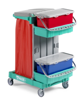 Тележка MAGIC SYSTEM 620B с 2-мя контейнерами 20л и держателем мешка TTS, MS620B0C0000