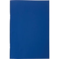 Тетрадь общая синяя, А4, 96 листов, в клетку, на скрепке, бумвинил