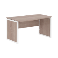 Стол эргономичный XQPCT 149(L) Дуб Сонома/Белый 1400х900х750 XTEN-QP