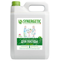 Средство для мытья посуды Synergetic 5л, алоэ, канистра