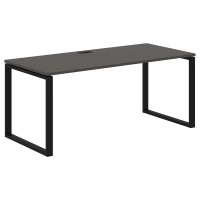 Стол прямой EQST 1780 Мокко/Черный 1760х800х750 EDIS