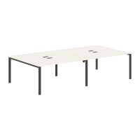 Стол 4-х местный EUWST 3116 Ясень Траун/Мокко 3126х1606х750 EDIS