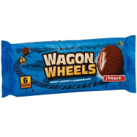 Печенье Wagon Wheels с джемом, 216г