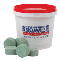 Таблетки для писсуаров Snowter 1кг 34 таблетки