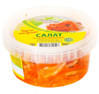 Салат ТМ Домашние шедевры по-корейски Витамин, 300г