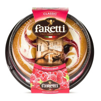 Торт Faretti малиновый, 400г
