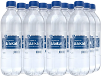 Вода Legend of Baikal питьевая негазированная, 500мл x 12 шт