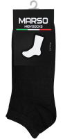 Носки мужские Marso НМГ-0110 укороченные хлопок-полиамид черные, 39-41