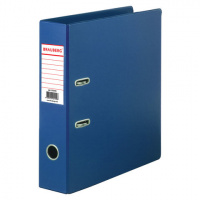 Папка-регистратор А4 Brauberg синяя, 70мм, 222655