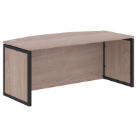 Стол руководителя XQPET 189H Дуб Сонома/Антрацит 1800х914х750 XTEN-QP