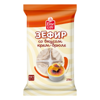 Fine Life Зефир крем-брюле, 270г