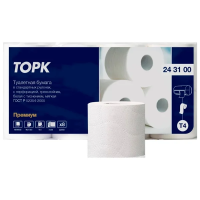 Туалетная бумага Tellus (tork) Premium T4, 243100, 3 слоя, белая, 8 рулонов