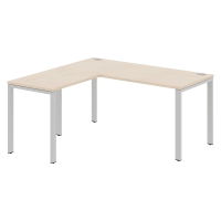 Стол угловой XS6CT 1615 Бук Тиара/Серый 1600х1500х750 XTEN-S60