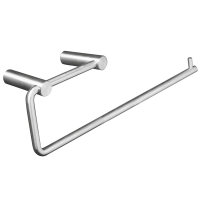 Держатель туалетной бумаги Nofer Roma матовый, для 2 рулонов, 16804.S