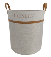 Tarrington House Корзина для белья Laundry New текстильная круглая, 45 x 56см