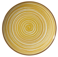 Тарелка Metro Professional Madleen Yellow 20см, десертная, 6шт/уп