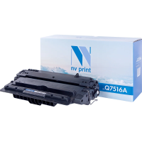 Картридж лазерный Nv Print Q7516A, черный, совместимый