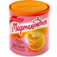 Мармелад Мармеландия апельсиновые дольки, 250г