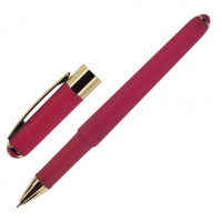 Шариковая ручка Bruno Visconti Monaco синяя, 0.5мм, пурпурный корпус