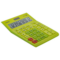 Калькулятор настольный Casio GR-12C 12 разрядов, салатовый
