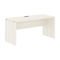 Стол прямой EDST 1567 Ясень Траун/Черный 1560х670х750 EDIS