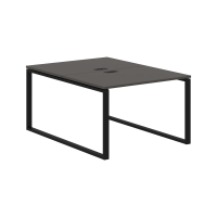 Стол 2-х местный EQWST 1116 Мокко/Черный 1160х1606х750 EDIS
