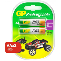 Аккумулятор Gp АА/HR06, 2500mAh, 2шт/уп