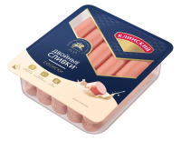 Сосиски Клинский двойные сливки, 390г