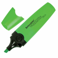 Текстовыделитель Brauberg Delta зеленый, 1-5мм