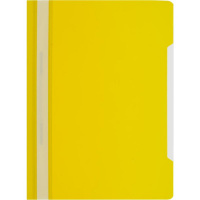 Скоросшиватель пластиковый A4 Attache Economy 100/120, желтый, 10шт/уп