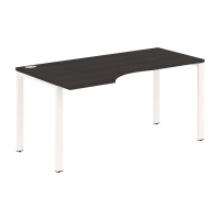Стол эргономичный XS6CET 169(L) Дуб Юкон Модерн/Белый 1600х900х750 XTEN-S60