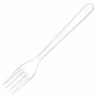 METRO PROFESSIONAL Вилка одноразовая пластиковая прозрачная, 50шт