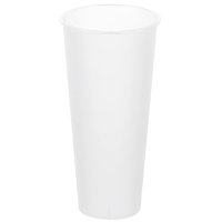 Стакан одноразовый Vzlp матовый пластиковый прозрачный 650мл, 20шт