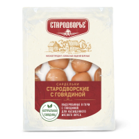 Сардельки Стародворье Говяжьи мясные, ~1.6кг