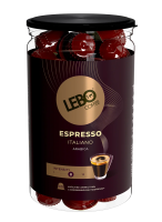 Кофе в капсулах Lebo Espresso Italiano для кофемашин Nespresso 40шт, 220г
