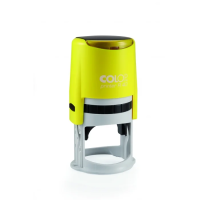 Оснастка для круглой печати Colop Printer d=40мм, желтый неон, с крышкой